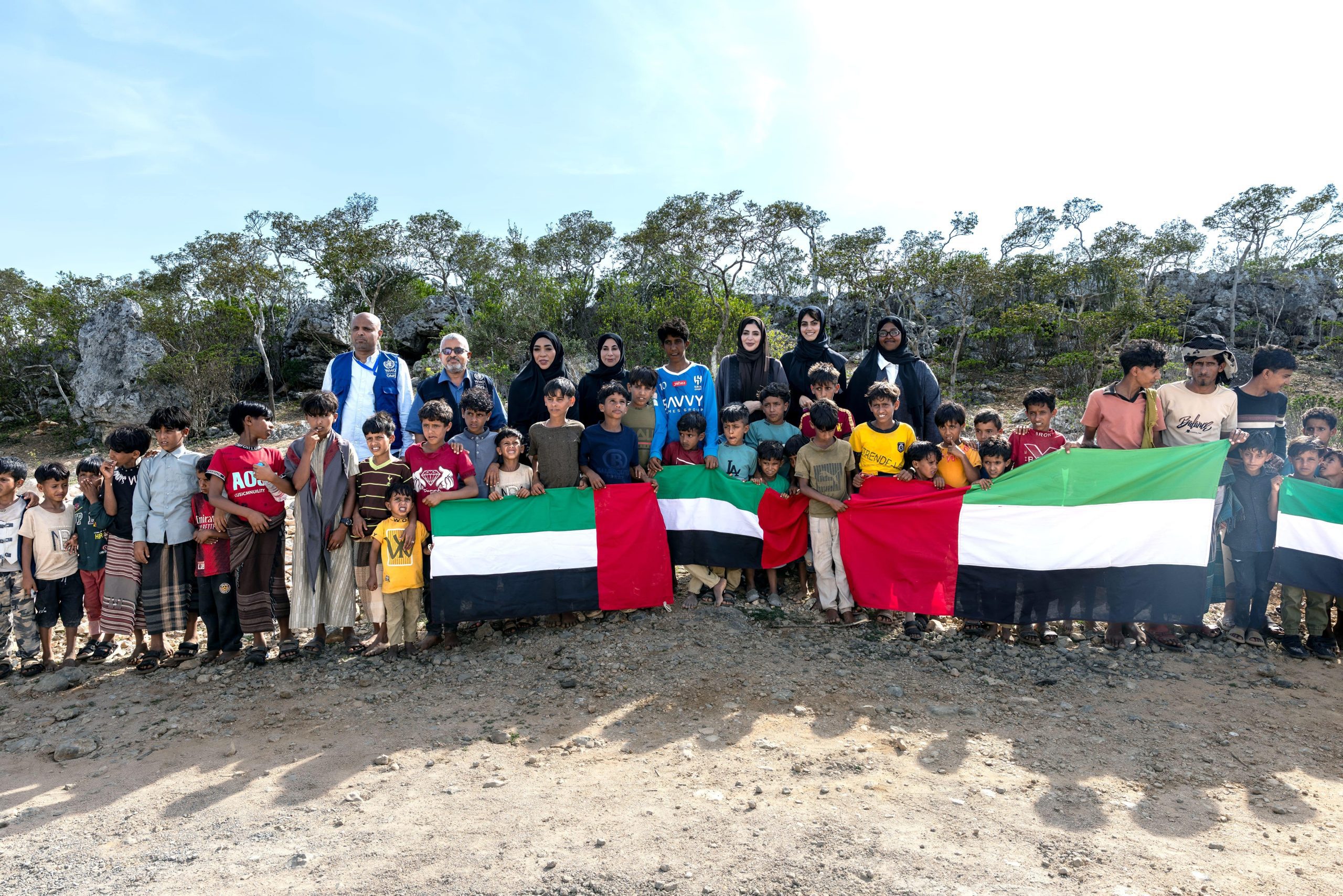 UAE partners with WHO to launch two-year initiative targeting child malnutrition crisis on Yemen’s Socotra Island