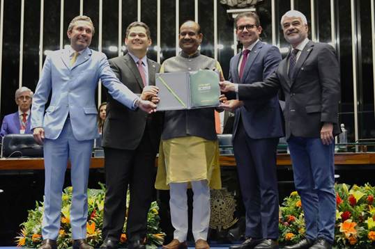 India assumes chair of 12th BRICS parliamentary forum as member nations unite against terrorism