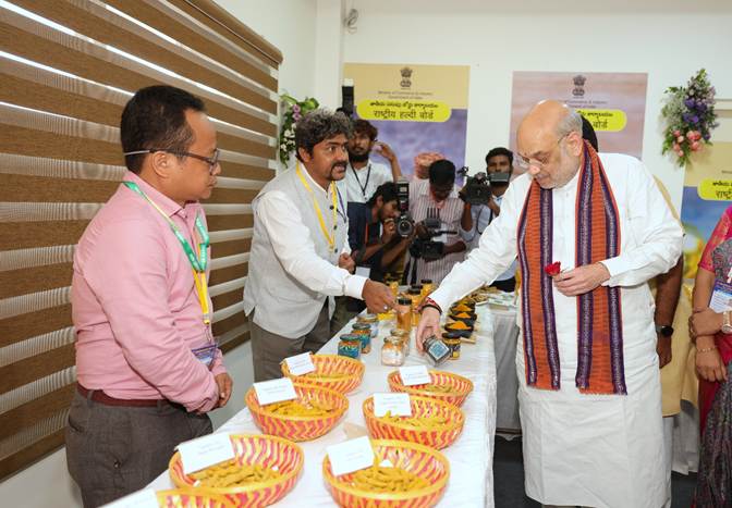 Amit Shah inaugurates National Turmeric Board headquarters in Telangana, promises major boost to farmers and exports