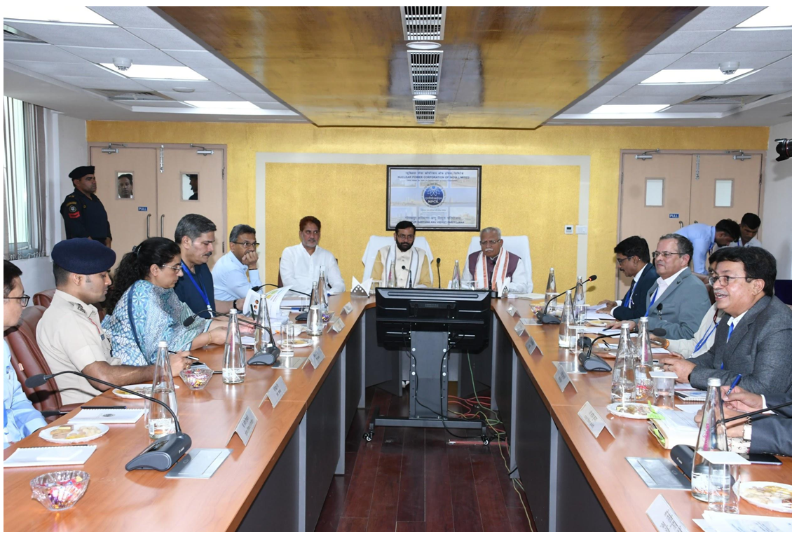 Manohar Lal reviews progress of strategic nuclear power project