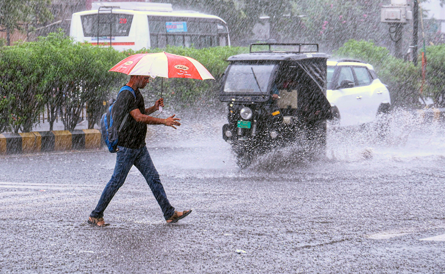 Monsoon arrives early in Rajasthan; rainfall in most places of the state