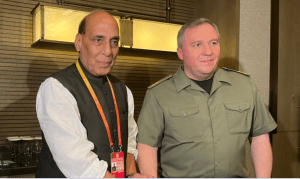 Rajnath Singh holds bilateral talks with Defence Ministers of Belarus, Tajikistan, and Kazakhstan in China
