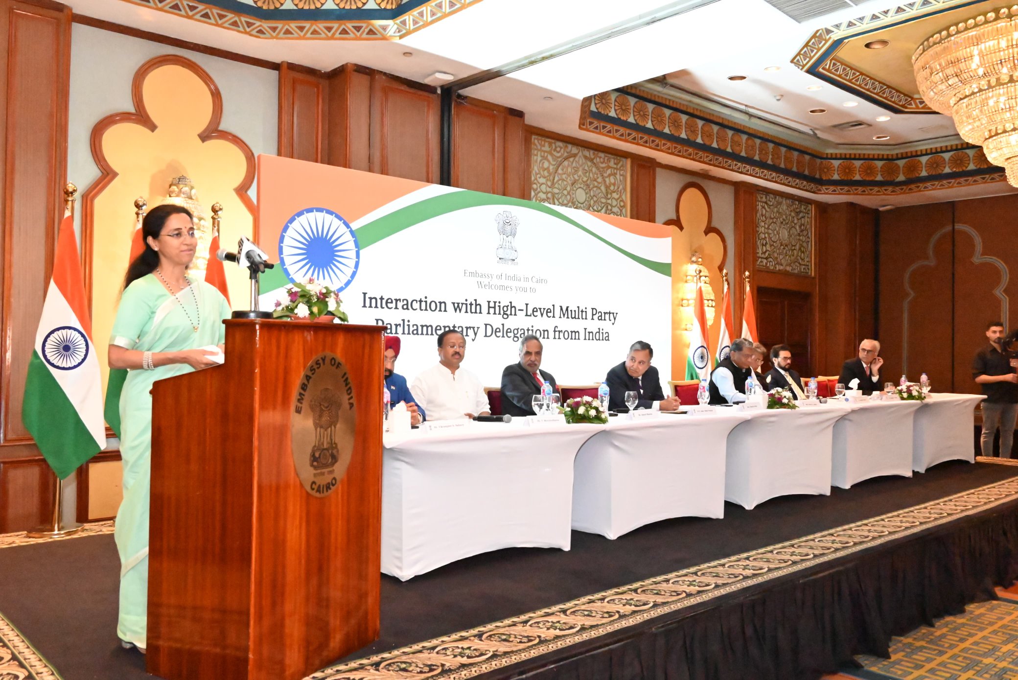 Supriya Sule-led delegation welcomes condemnation of Pahalgam terror attack by Egypt