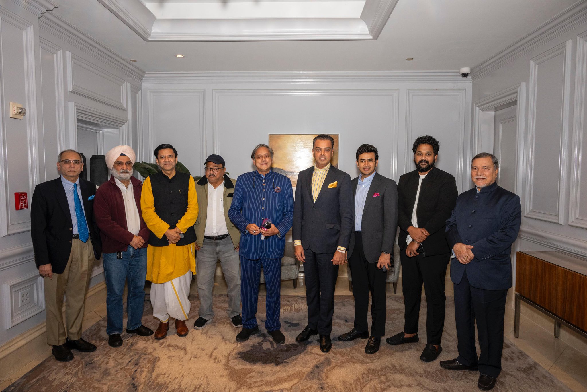 Tharoor-led delegation reaches Washington to push India’s anti-terror message