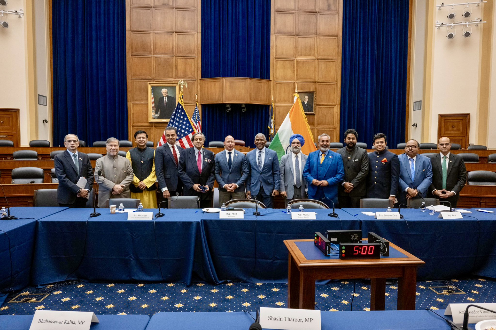 Indian delegation reaffirms anti-terror resolve during high-level meetings in US