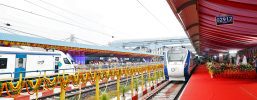 Amritsar-Katra Vande Bharat Express flagged off; Beas junction to be upgraded