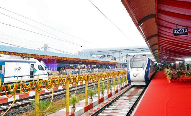 Amritsar-Katra Vande Bharat Express flagged off; Beas junction to be upgraded