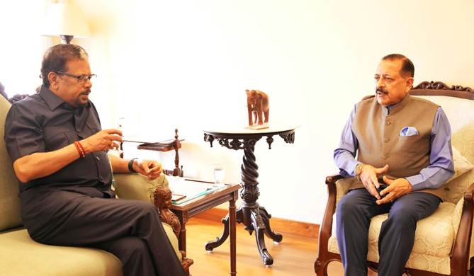 Union Minister Jitendra Singh, Puducherry LG discuss coastal strategy, Deep Ocean Mission