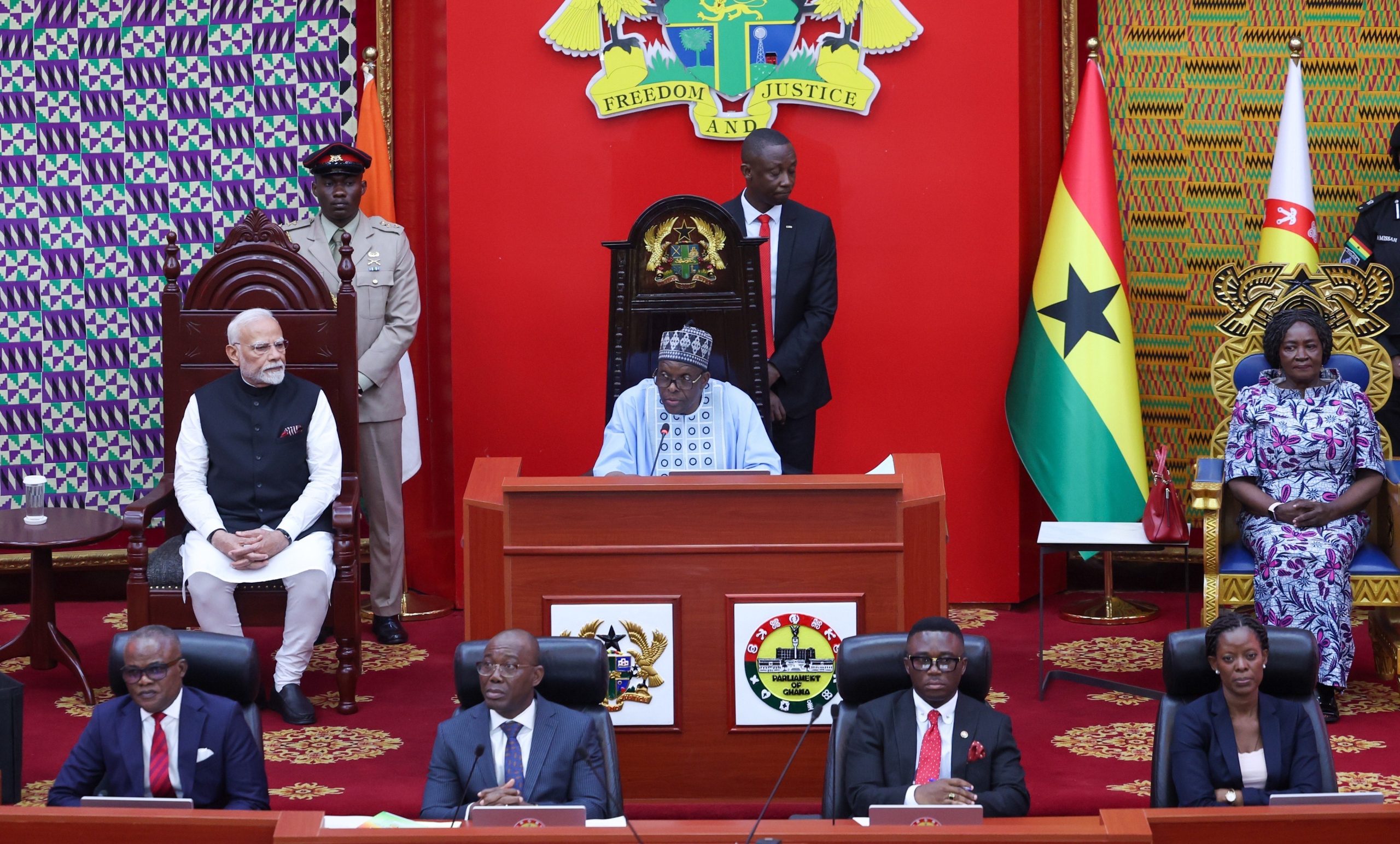 PM Modi becomes first Indian Prime Minister to address Ghana’s Parliament, calls for stronger voice for Global South