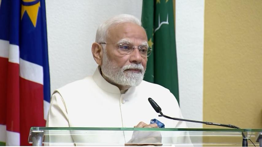 PM Modi calls for stronger ties, deeper Global South cooperation in Namibia Parliament address
