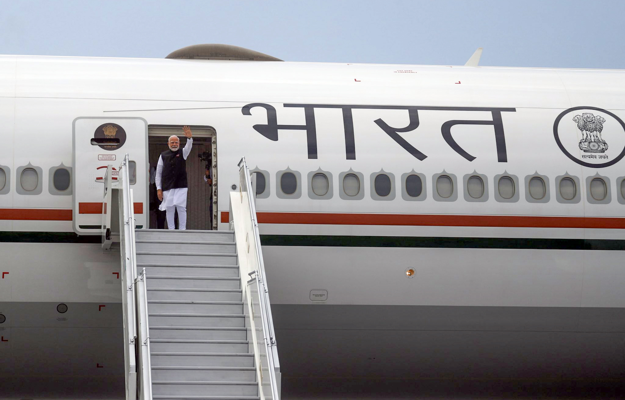 PM Modi leaves for Trinidad and Tobago after concluding two-day Ghana visit