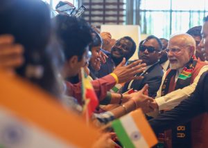 Cheers, chants and drums: PM Modi receives rousing welcome from Indian community in Ghana