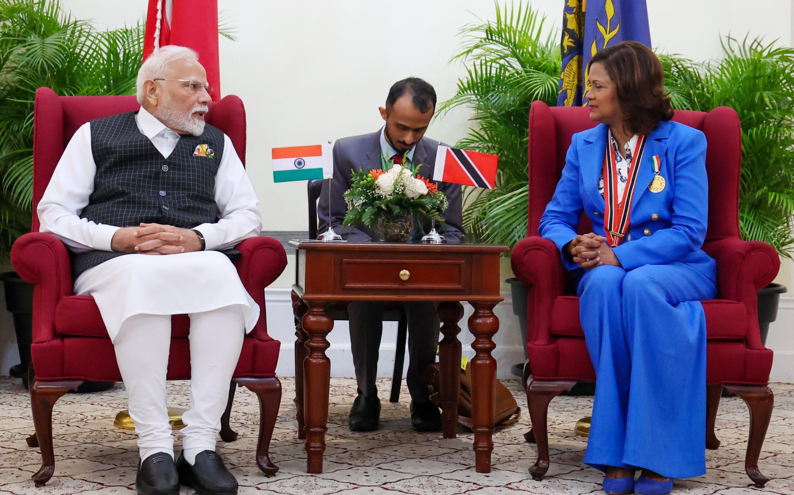 PM Modi meets Trinidad and Tobago President, reaffirms bilateral ties