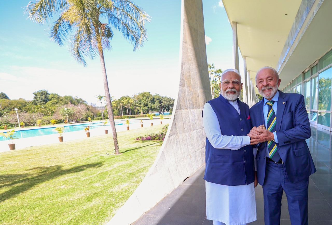 PM Modi holds “fruitful talks” with Brazilian President Lula in Brasilia, discusses wide range of subjects