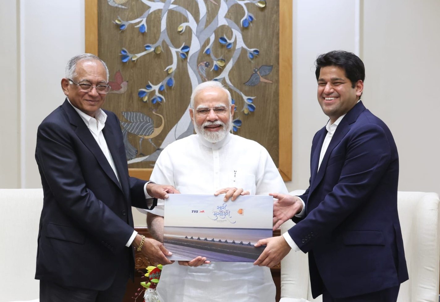 PM Modi lauds TVS Motor company for chronicling the beauty of Kutch