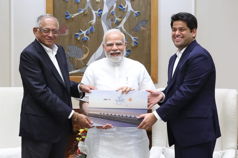 It was really possible with his vision: TVS MD on PM Modi’s idea of introducing motorcycle racing in Kutch