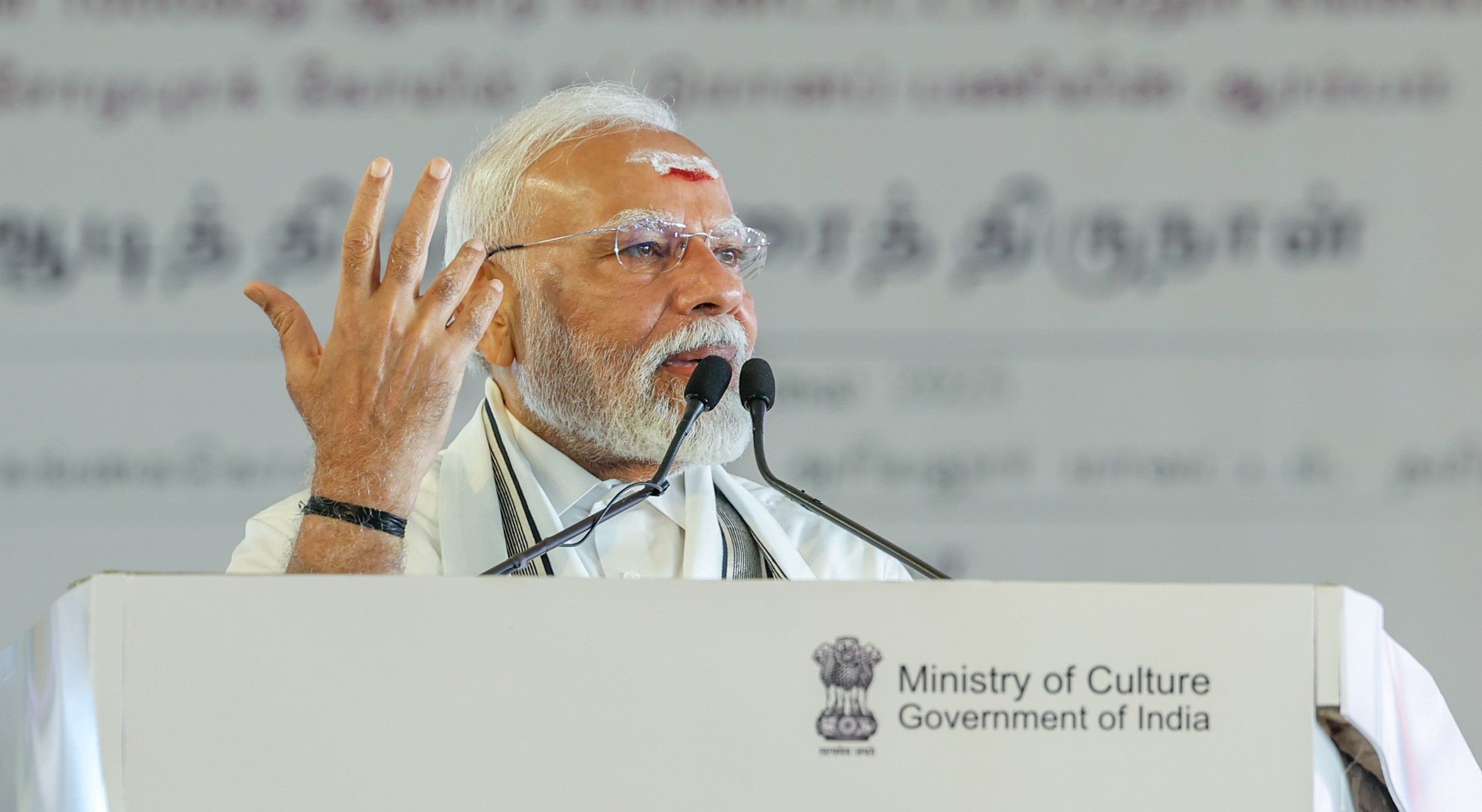 PM Modi announces statues for Chola kings Rajaraja, Rajendra at Gangaikonda Cholapuram event