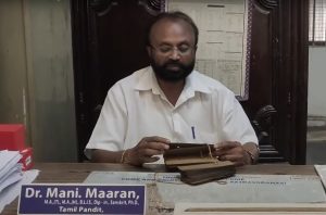 PM Modi lauds Mani Maran’s efforts to preserve Tamil palm leaf manuscripts