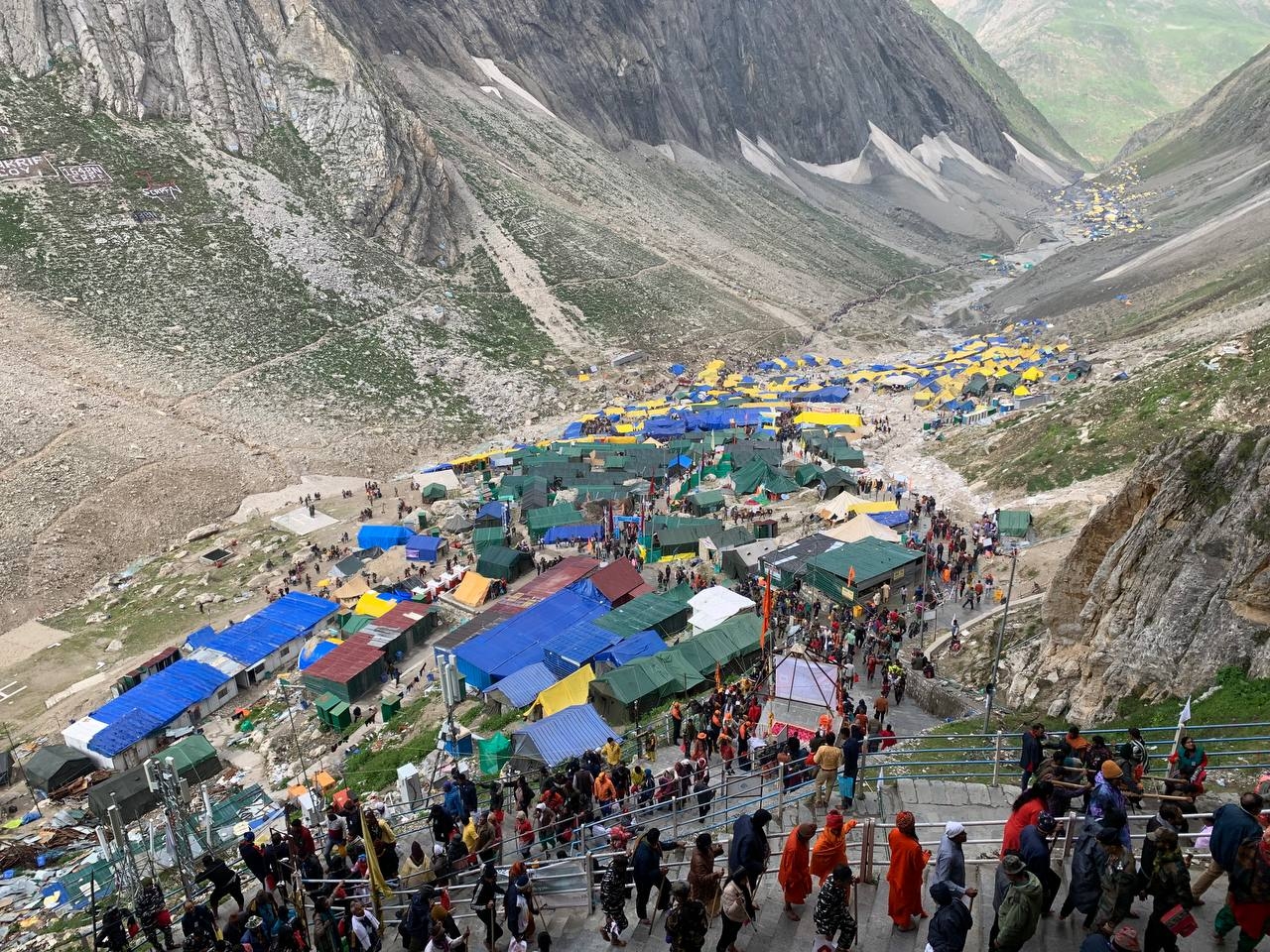 Amarnath Yatra suspended due to heavy rain; no convoy to move from Jammu today