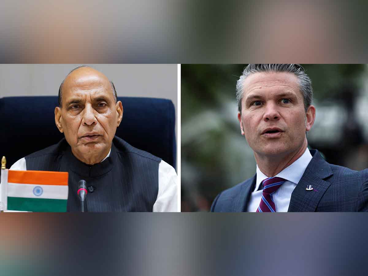 Rajnath Singh, US Defence Secretary discuss ways to strengthen defence ties, expand industry collaboration