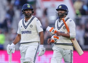 4th Test: Sudharsan’s 61 takes India to 264/4 against England, Pant suffers foot