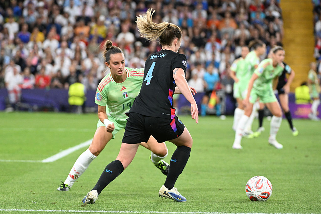 England fight back to down Italy in extra time and reach Euro 2025 final