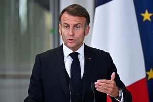 France's Macron announces plan to accelerate military spending