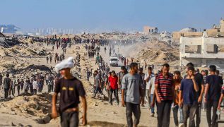 Gaza truce talks faltering over withdrawal; 17 reported killed in latest shooting near aid