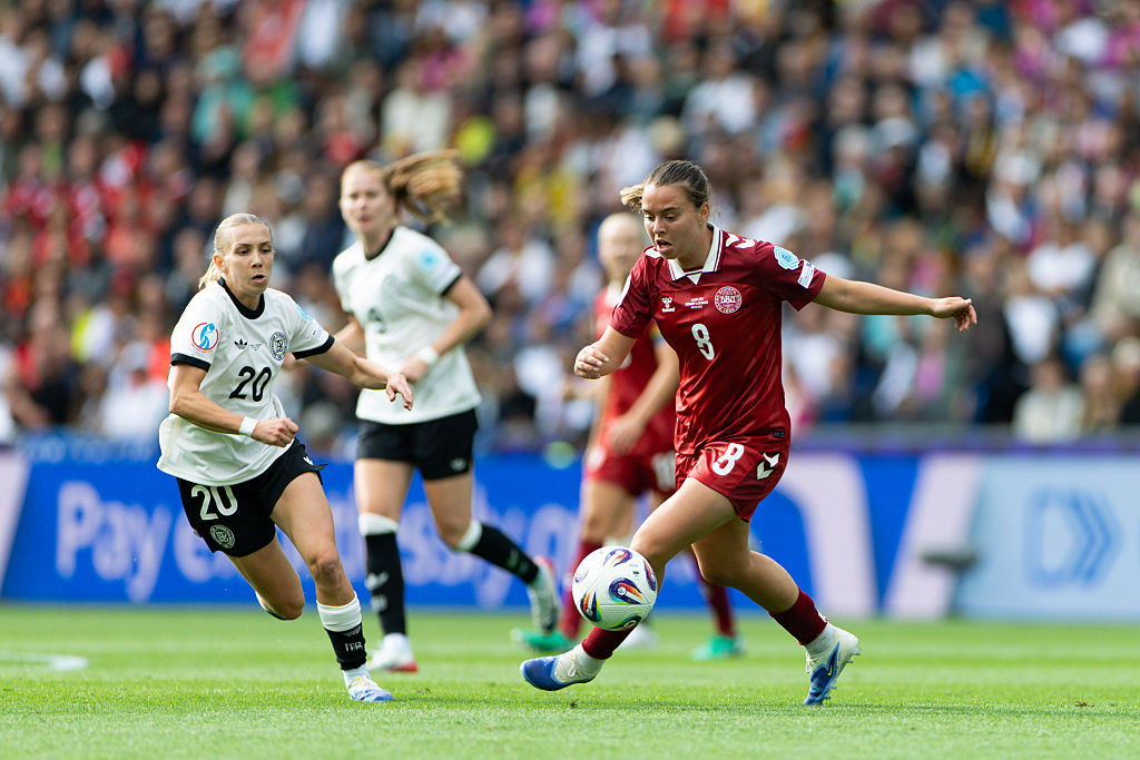 Germany move closer to Euro 2025 knockouts with 2-1 win over Denmark