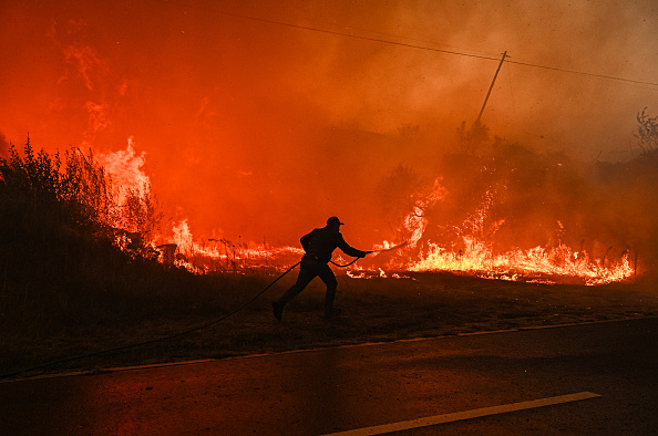 Portugal battles three large wildfires in sweltering summer heat