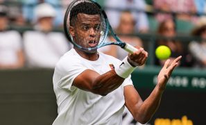 Perricard exits Wimbledon but makes mark with fastest serve