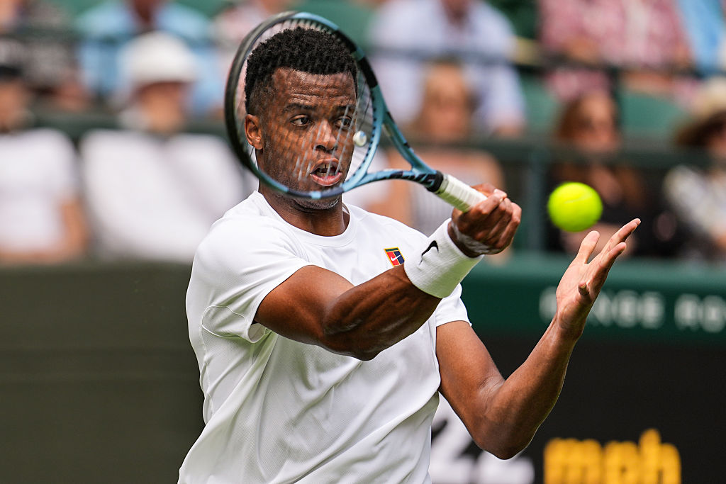 Perricard exits Wimbledon but makes mark with fastest serve