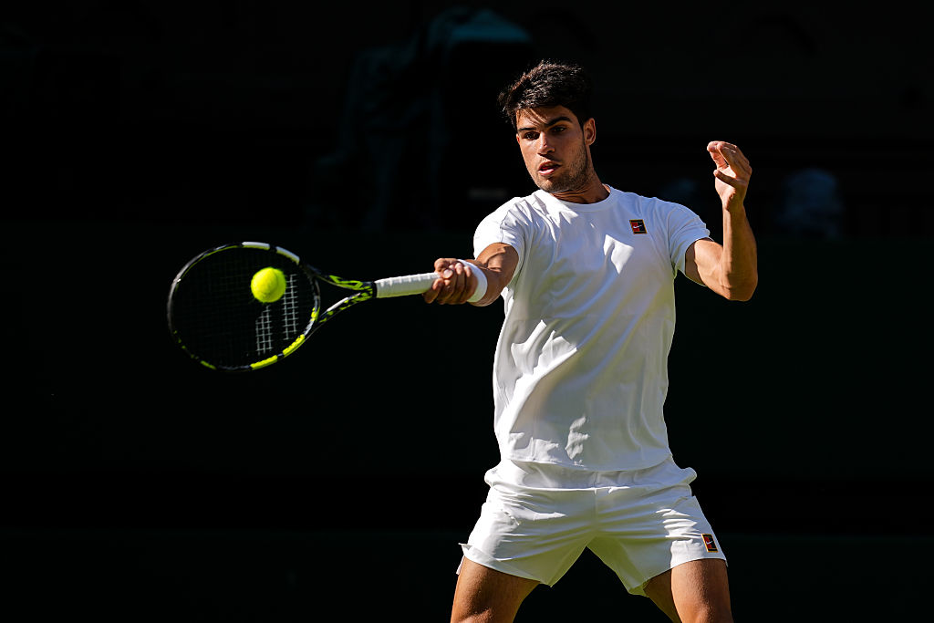 Normality returns to Wimbledon as Alcaraz and Sabalenka ease through