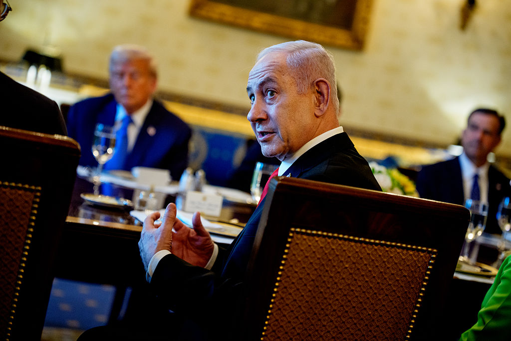 Netanyahu says any future Palestinian state would be a platform to destroy Israel
