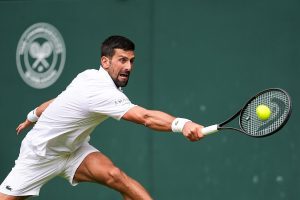 Djokovic grinds past De Minaur to reach Wimbledon quarter-finals