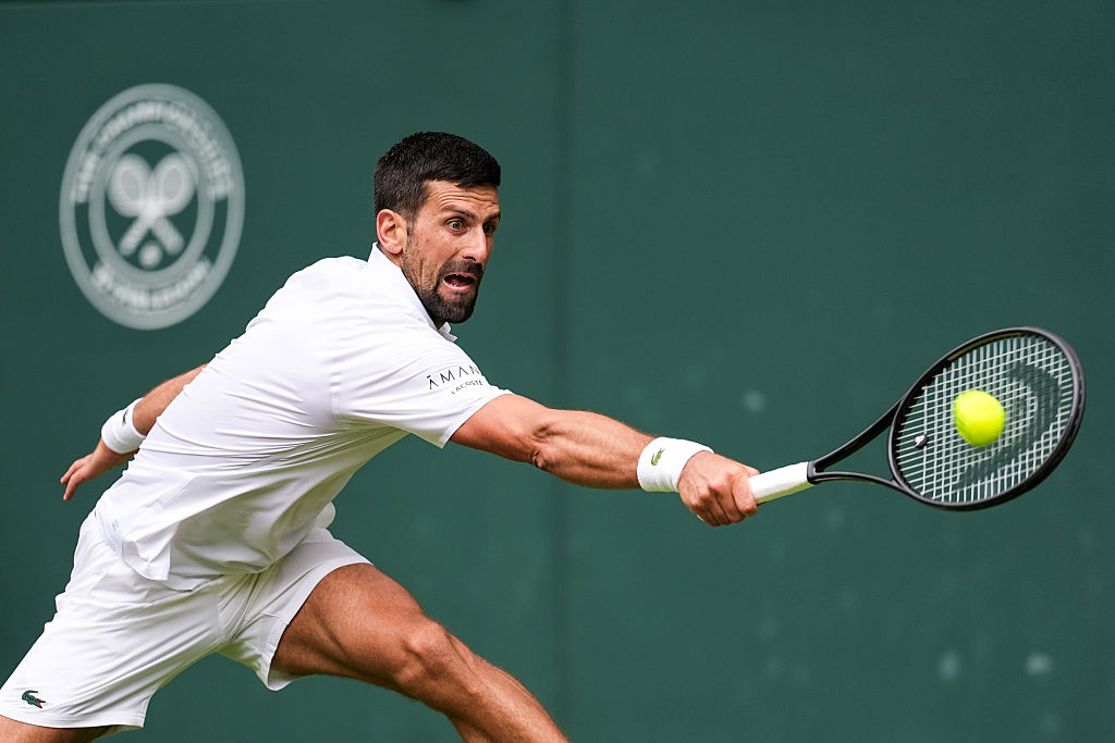 Djokovic grinds past De Minaur to reach Wimbledon quarter-finals