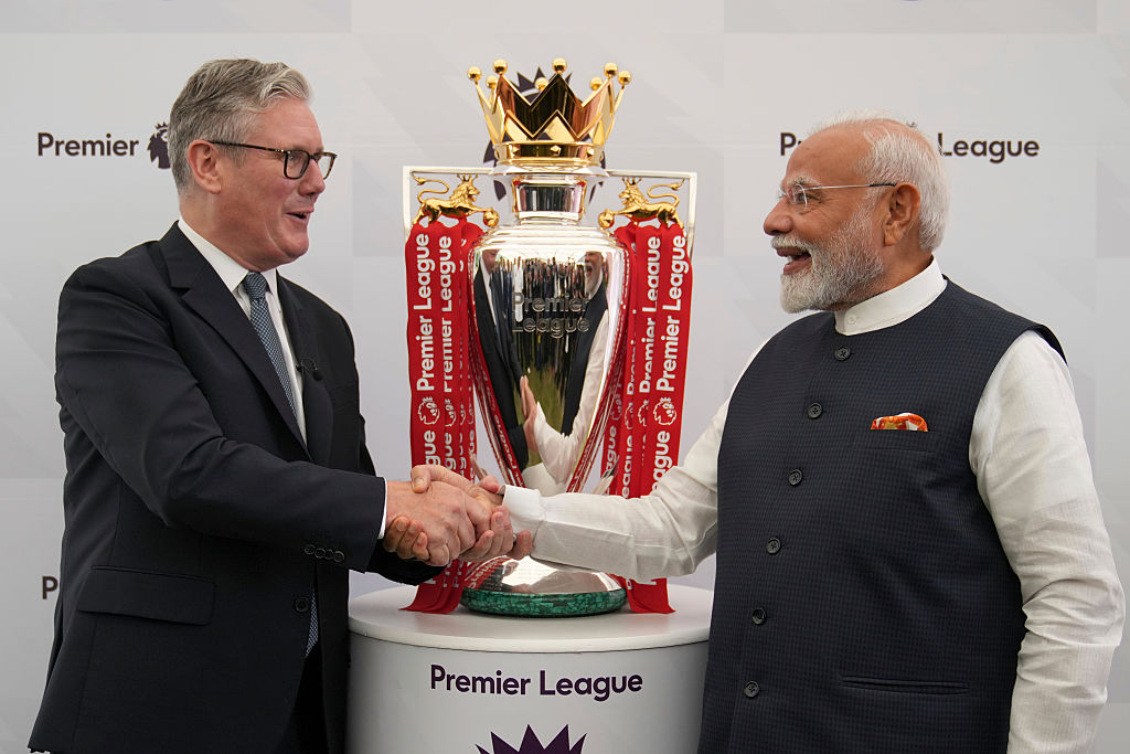 UK Prime Minister Starmer Hosts India's Prime Minister Modi At Chequers