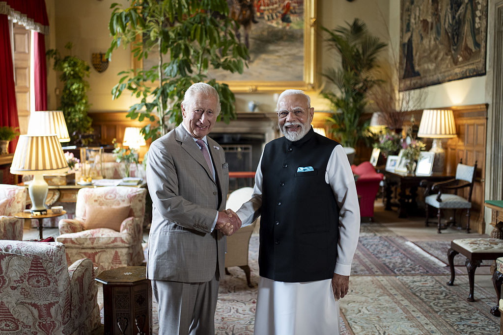 Prime Minister Modi meets King Charles III at Sandringham Estate