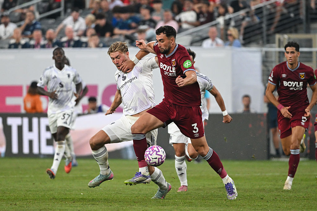 Man United beat West Ham 2-1 in Premier League Summer Series
