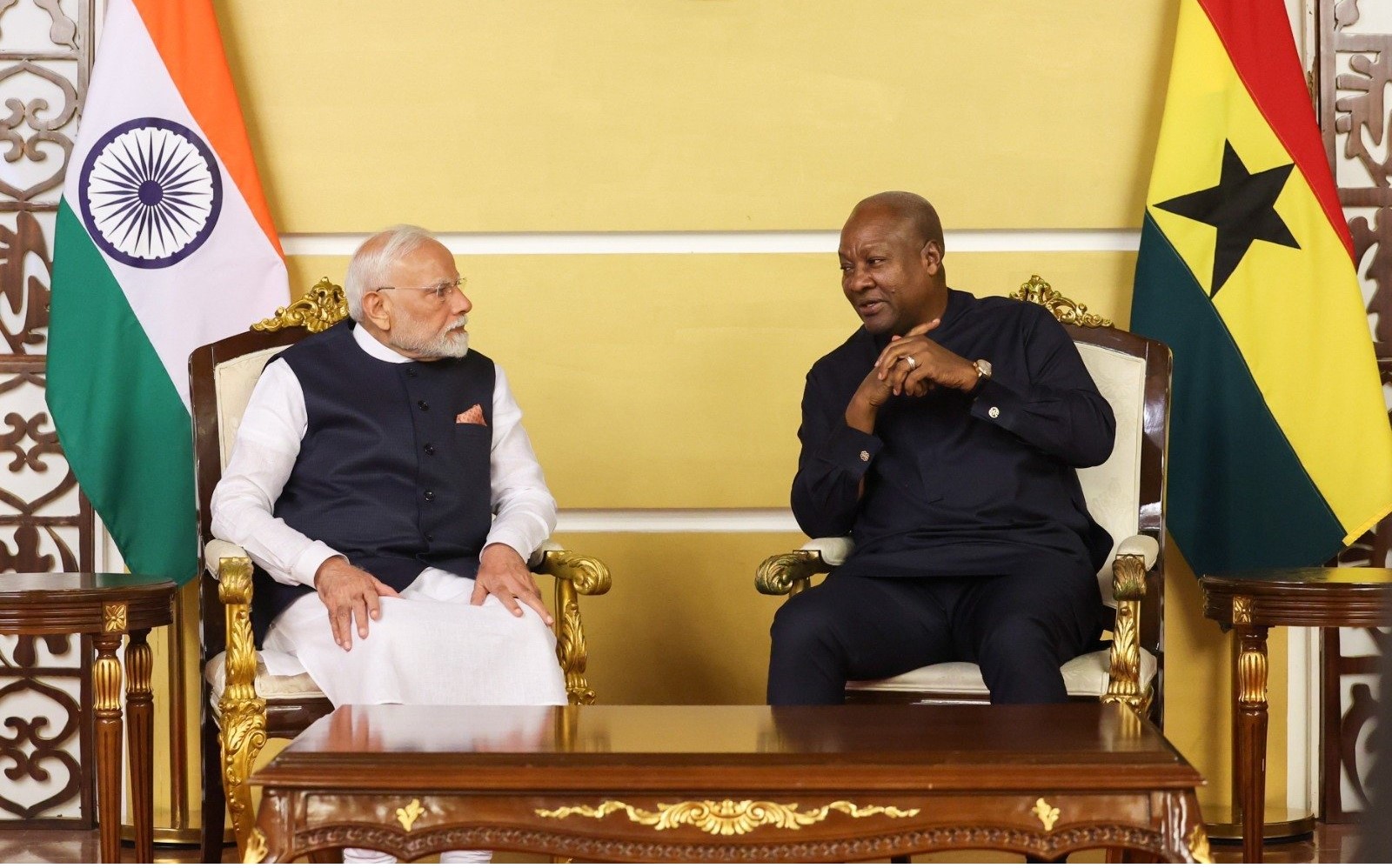 PM Modi holds wide-ranging talks with Ghana President, signs key MoUs