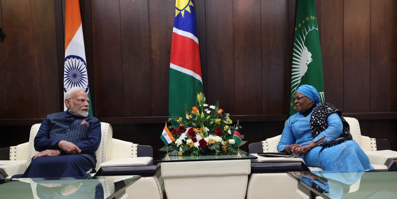 PM Modi holds talks with Namibian President, discusses trade, defence and digital cooperation