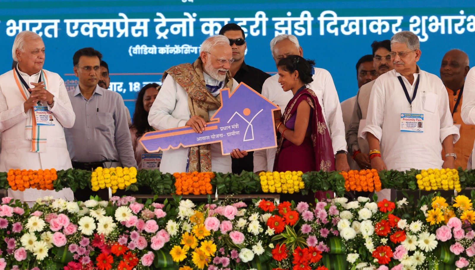 60 lakh PMAY houses in Bihar, over 3 lakh in Motihari alone: PM Modi