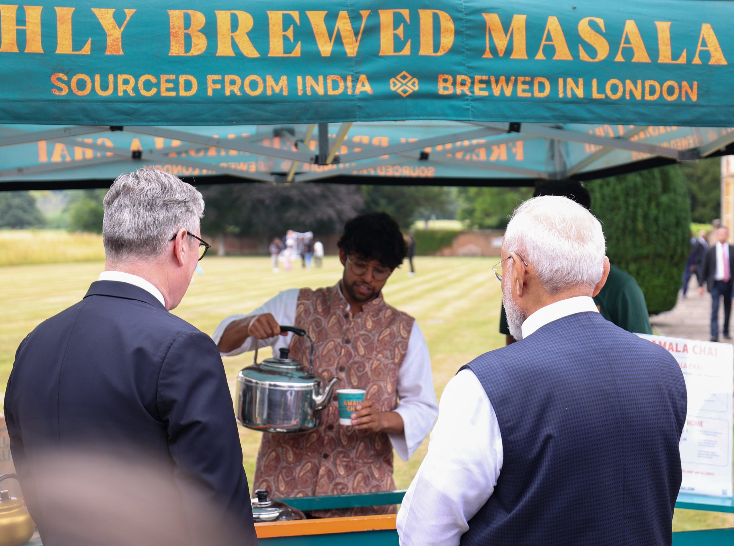 PM Modi, UK PM Keir Starmer hold ‘chai pe charcha’ at Chequers