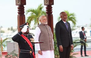 PM Modi begins Maldives visit with ceremonial welcome at Republic Square