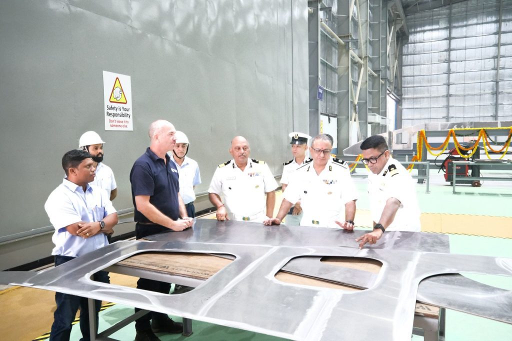 ICG indigenous Hovercraft Construction 1
