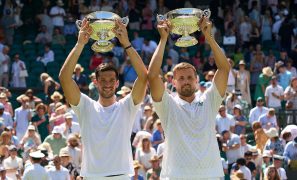 Britain’s Cash and Glasspool win Wimbledon men’s doubles title