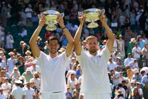 Britain's Cash and Glasspool win Wimbledon men's doubles title