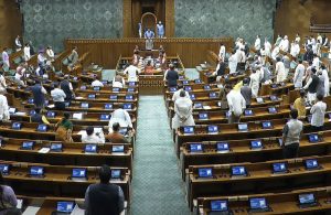 Lok Sabha adjourned till 2 pm amid opposition protests