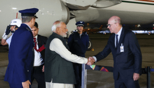 PM Modi receives grand welcome in Brazil, interacts with Indian Diaspora