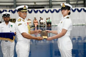 Sub Lieutenant Aastha Poonia becomes Indian Navy's first woman fighter pilot